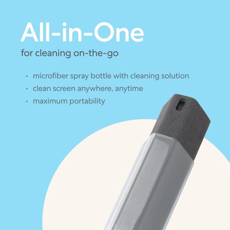 Paperlike All-in-One Cleaning Kit - Microfiber Spray Bottle & Cleaning Solution - Safe for iPad & Electronic Displays - Image 2